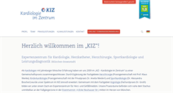 Desktop Screenshot of kardiologie-im-zentrum.de